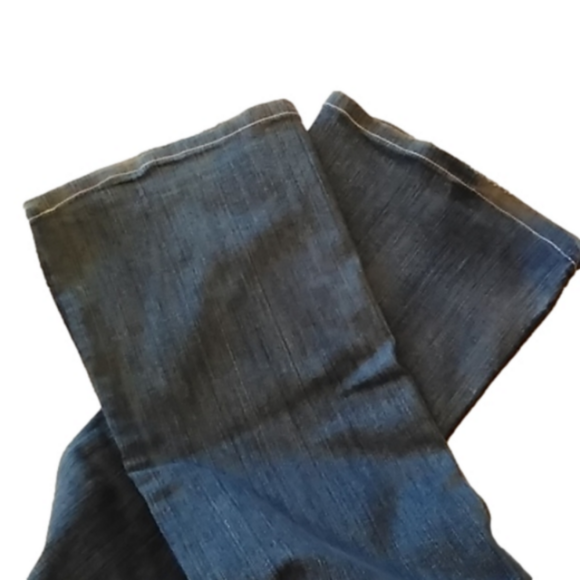 L.A. IDOL Low Rise Straight Leg Boot Cut Flare Jeans w Bling Women's… - Picture 14 of 15